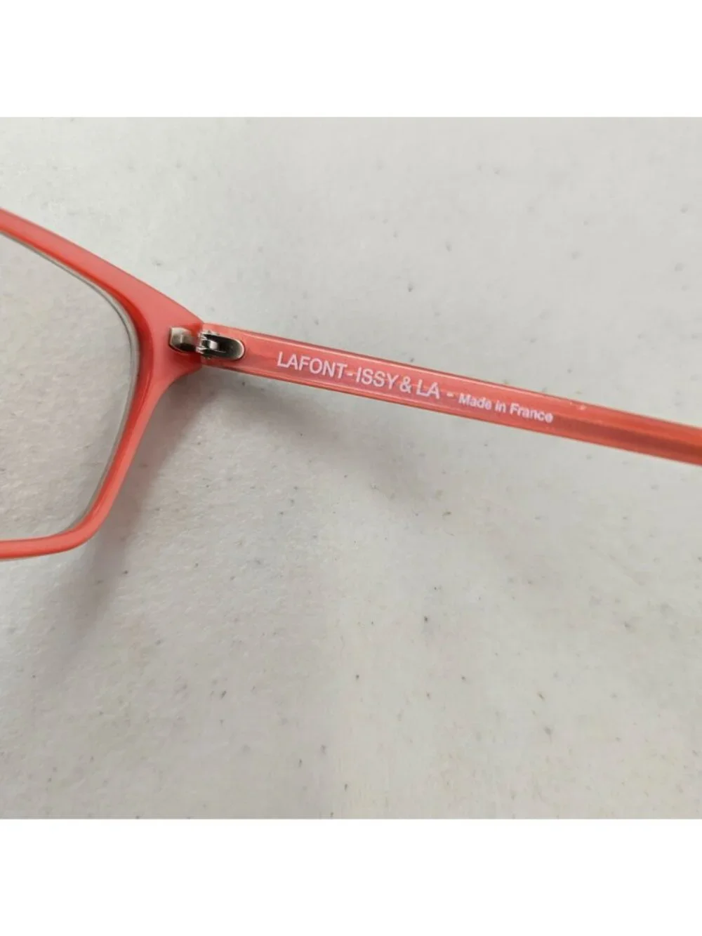Lafont Paris Hitparade 1011 Eyeglass Frames 53-15-137 Red Tortoise Made France